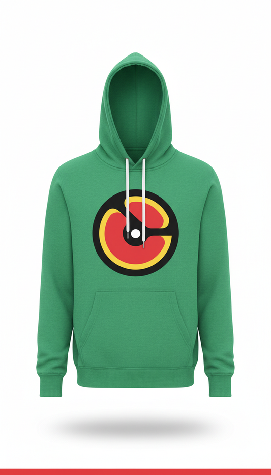 Fresh Green Logo Hoodie