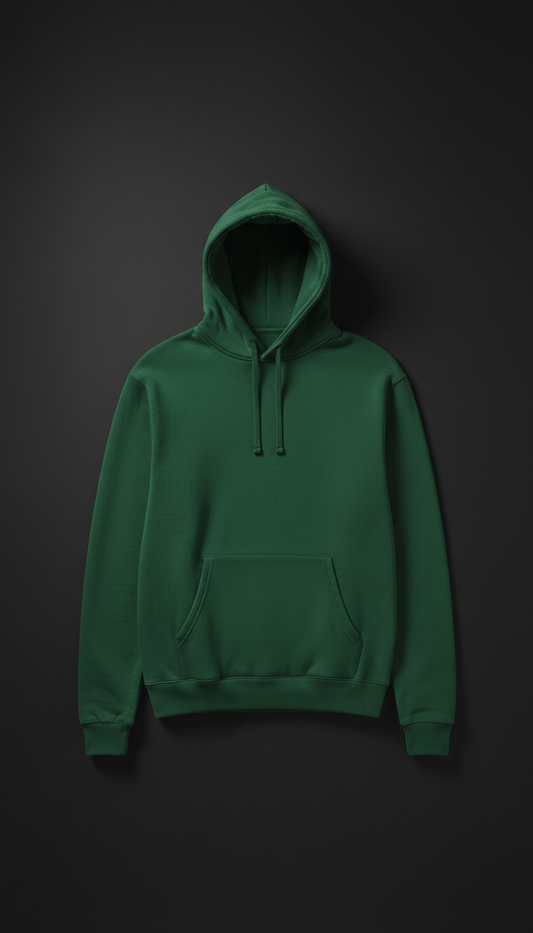 Heritage Green Logo Hoodie